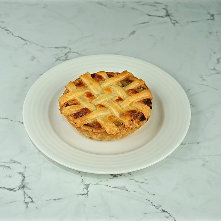 Mushroom, Artichokes, Peppers & Cheese Pie