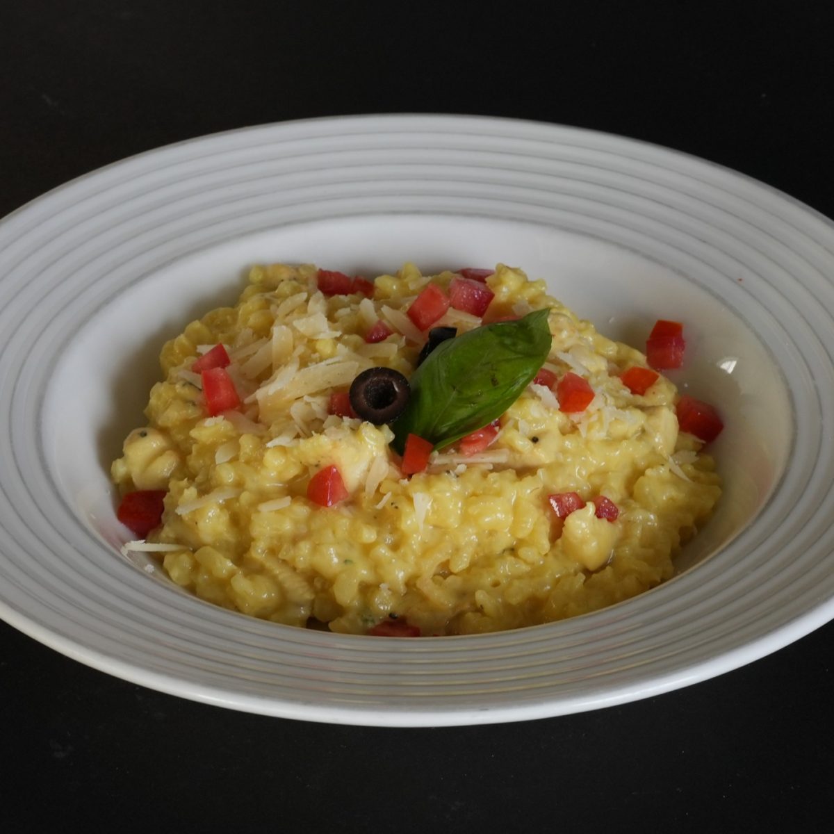 Saffron Chicken Risotto