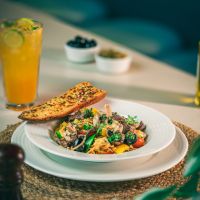 Beef Piccata & Spaghetti