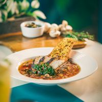 Chermoula Mushroom Broth